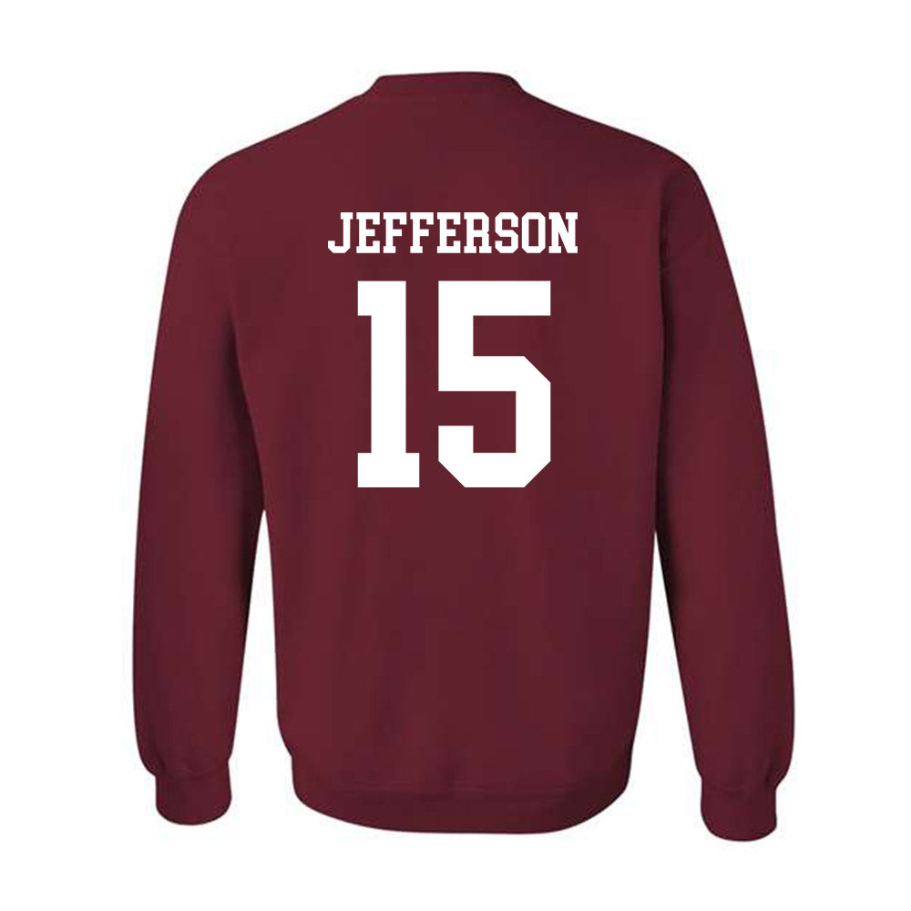 Alabama - NCAA Football : Justin Jefferson - Classic Crewneck Sweatshirt