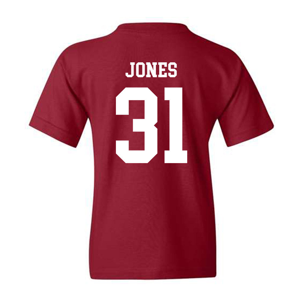 Alabama - NCAA Women's Basketball : Naomi Jones - Youth T-Shirt