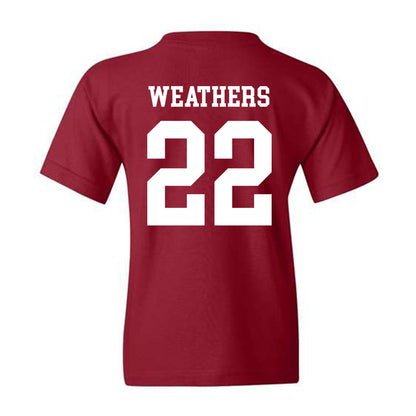 Alabama - NCAA Women's Basketball : Karly Weathers - Youth T-Shirt