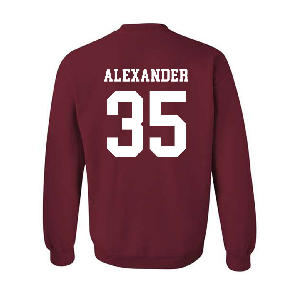 Alabama - NCAA Football : Jeremiah Alexander - Classic Crewneck Sweatshirt