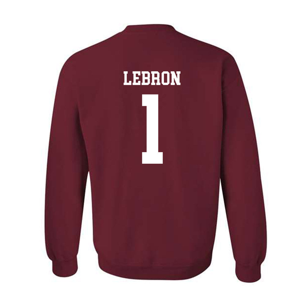 Alabama - NCAA Baseball : Justin Lebron - Crewneck Sweatshirt