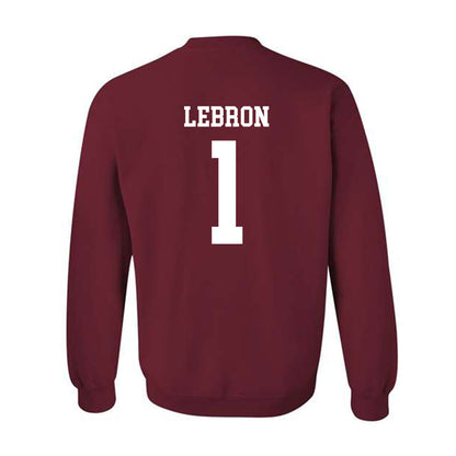 Alabama - NCAA Baseball : Justin Lebron - Crewneck Sweatshirt