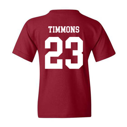 Alabama - NCAA Women's Basketball : Jessica Timmons - Youth T-Shirt