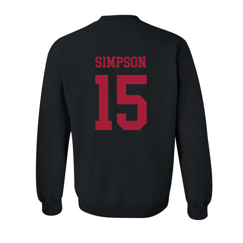 Alabama - NCAA Football : Ty Simpson - Classic Crewneck Sweatshirt