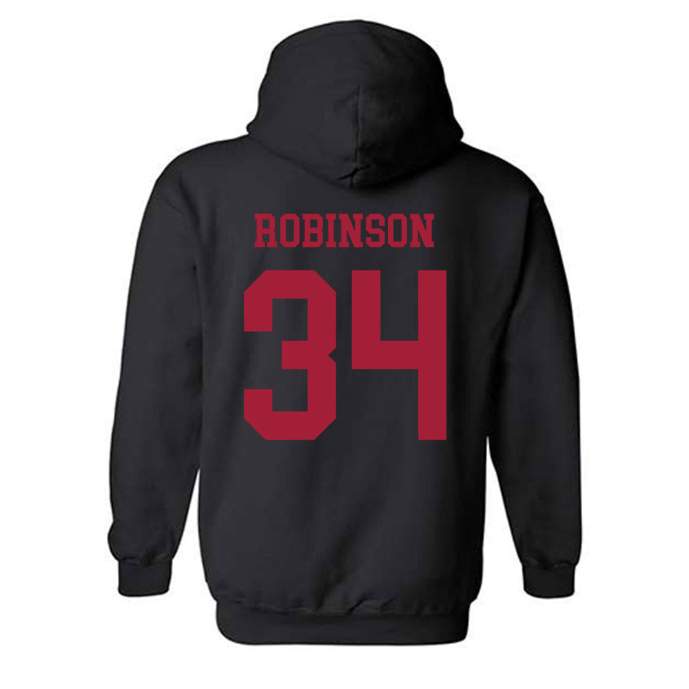 Alabama - NCAA Football : Que Robinson - Classic Hooded Sweatshirt