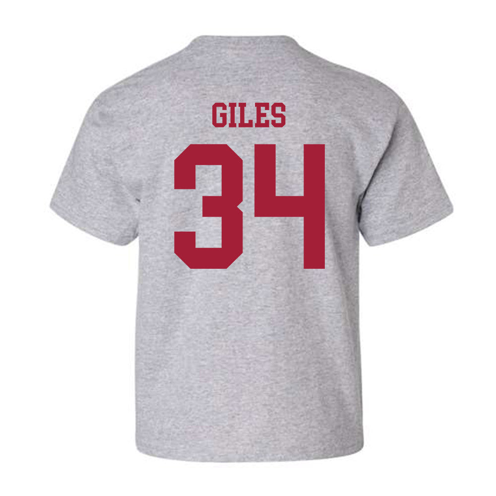 Alabama - NCAA Softball : Marlie Giles - Youth T-Shirt