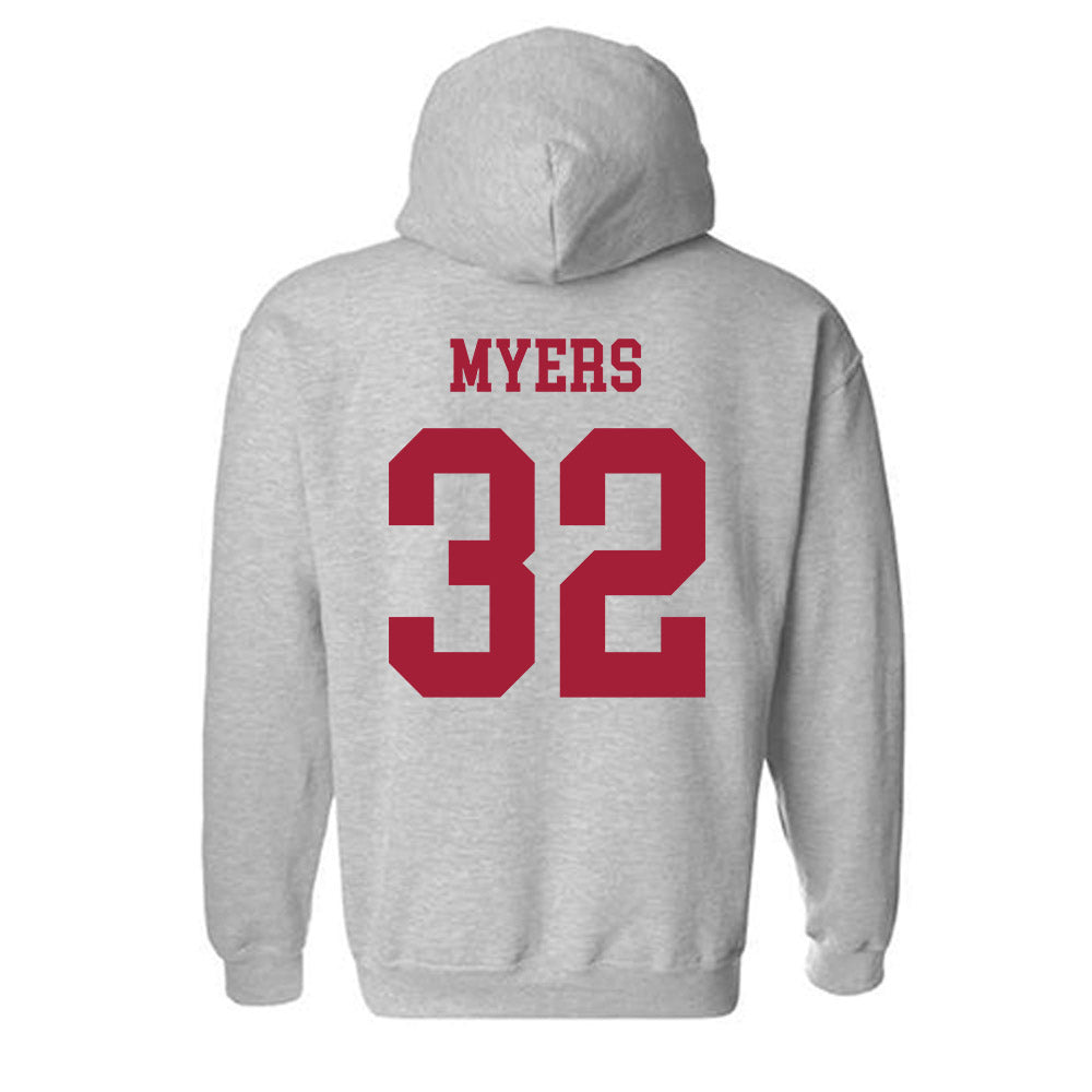 Alabama - NCAA Baseball : Braylon Myers - Hooded Sweatshirt