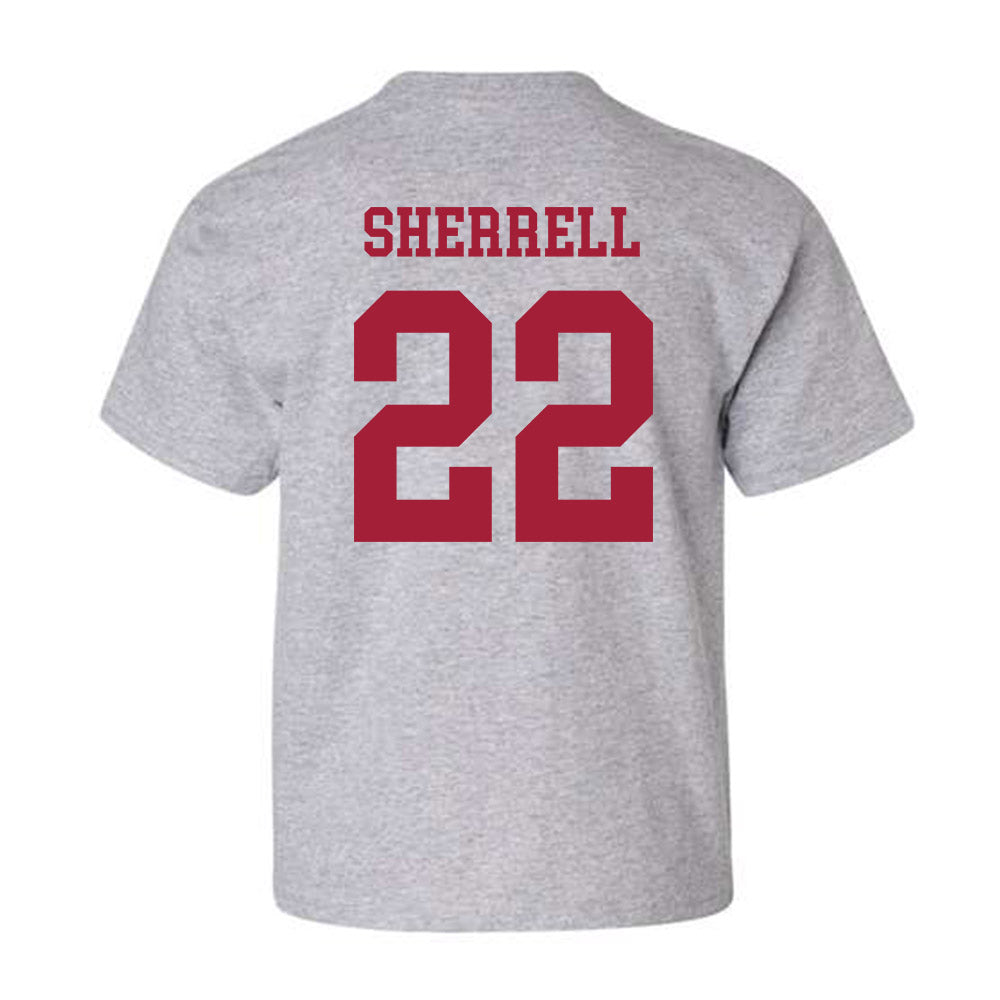 Alabama - NCAA Men's Basketball : Aiden Sherrell - Youth T-Shirt