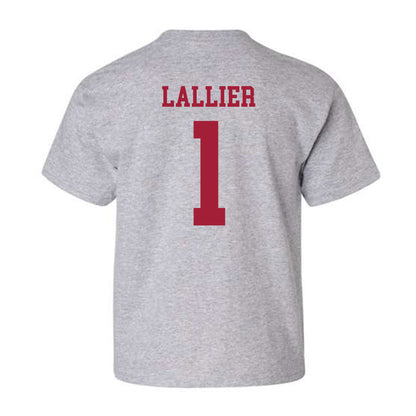 Alabama - NCAA Women's Soccer : Coralie Lallier - Youth T-Shirt