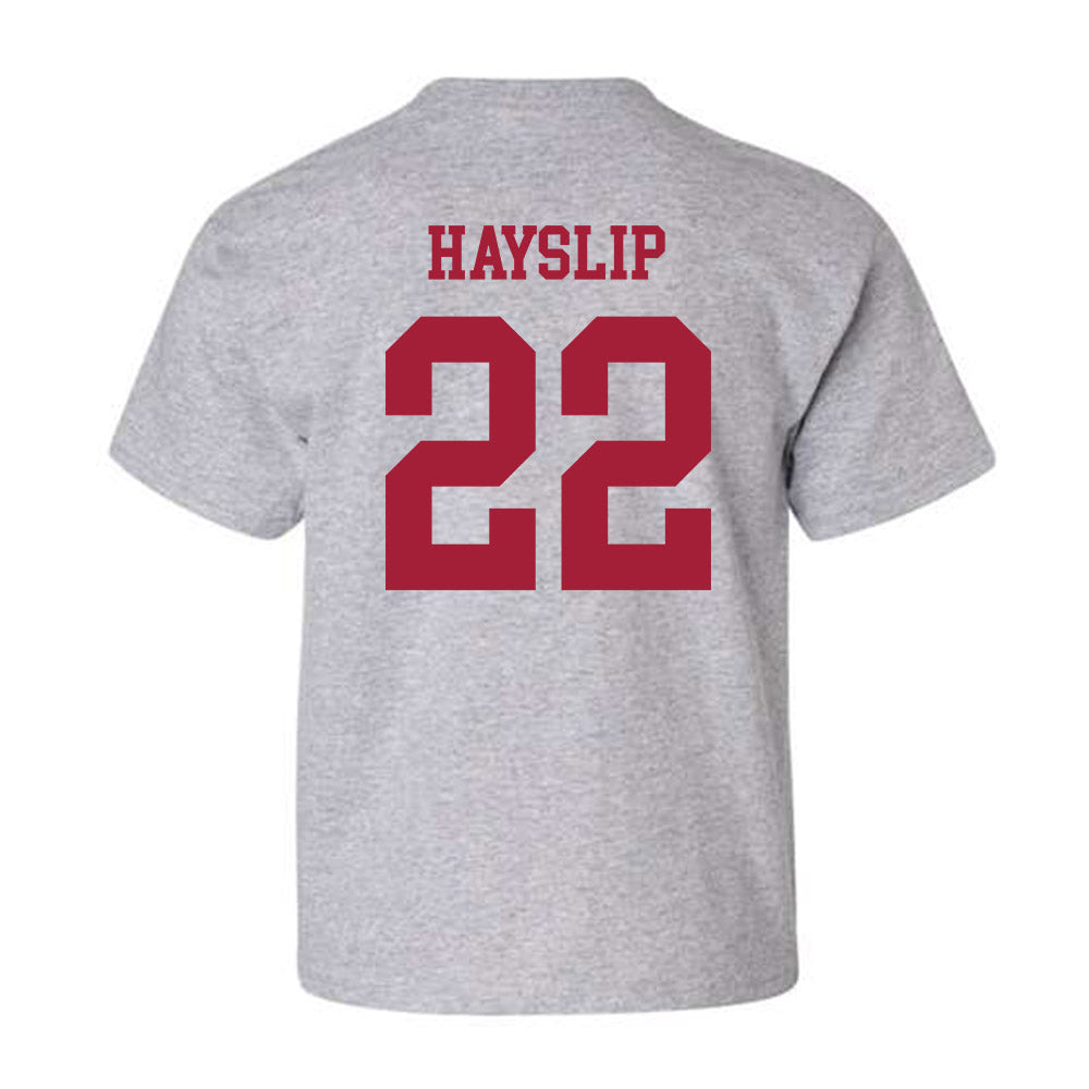 Alabama - NCAA Baseball : Camden Hayslip - Youth T-Shirt