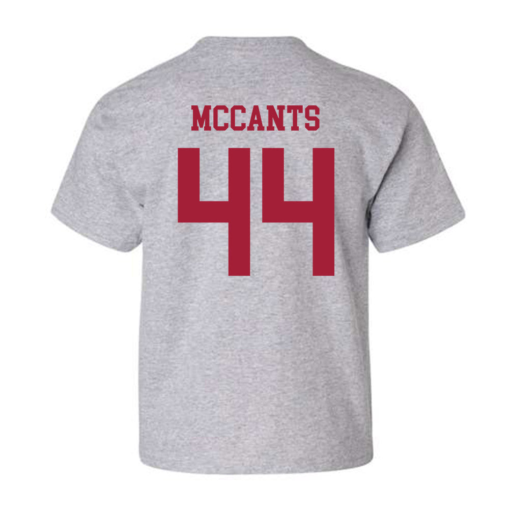 Alabama - NCAA Baseball : TJ McCants - Youth T-Shirt