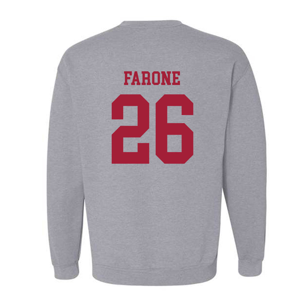 Alabama - NCAA Baseball : Greg Farone - Crewneck Sweatshirt