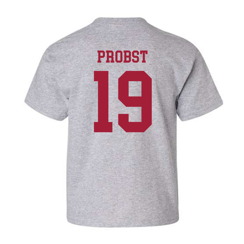 Alabama - NCAA Baseball : Zane Probst - Youth T-Shirt