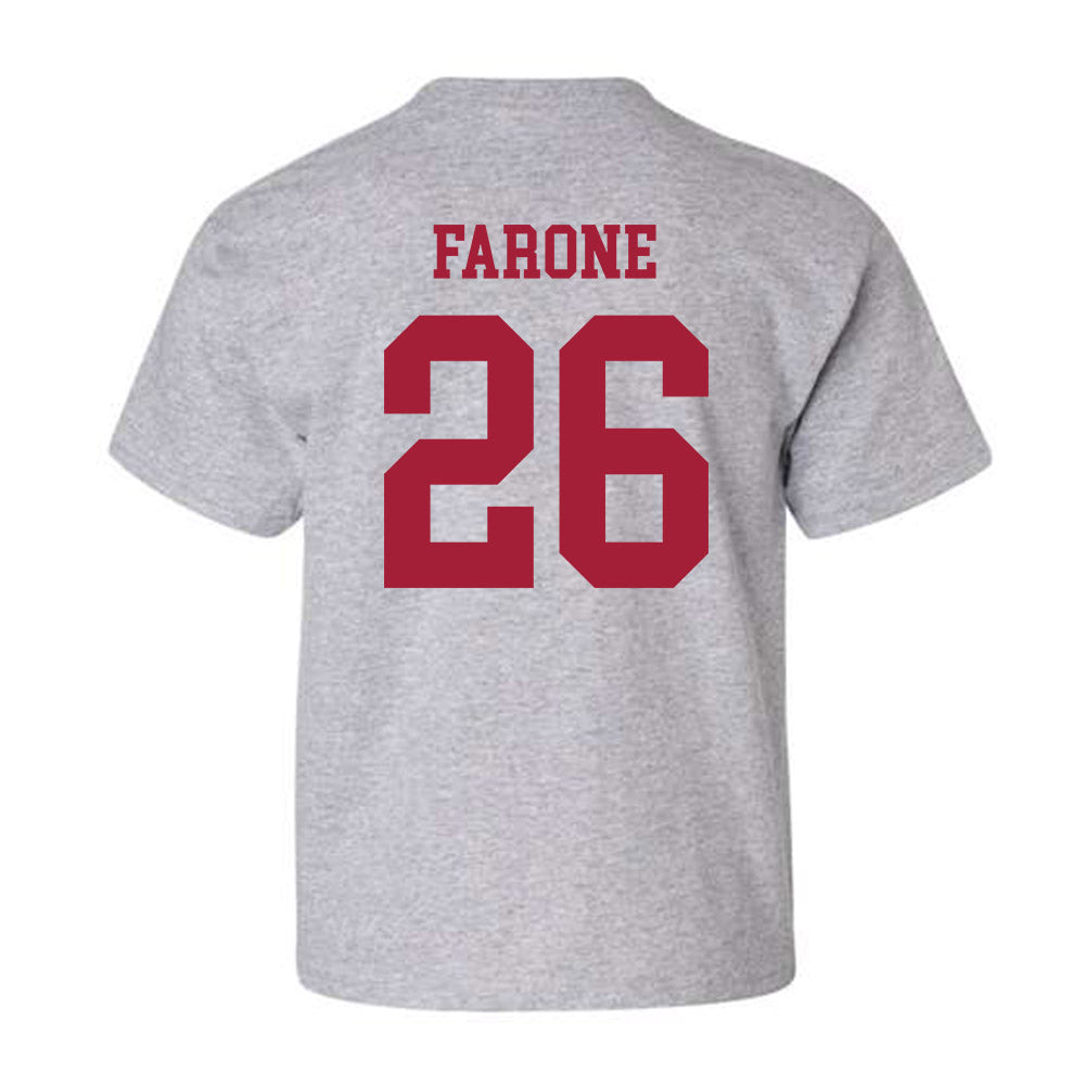 Alabama - NCAA Baseball : Greg Farone - Youth T-Shirt