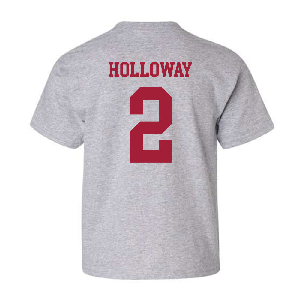 Alabama - NCAA Men's Basketball : Aden Holloway - Youth T-Shirt