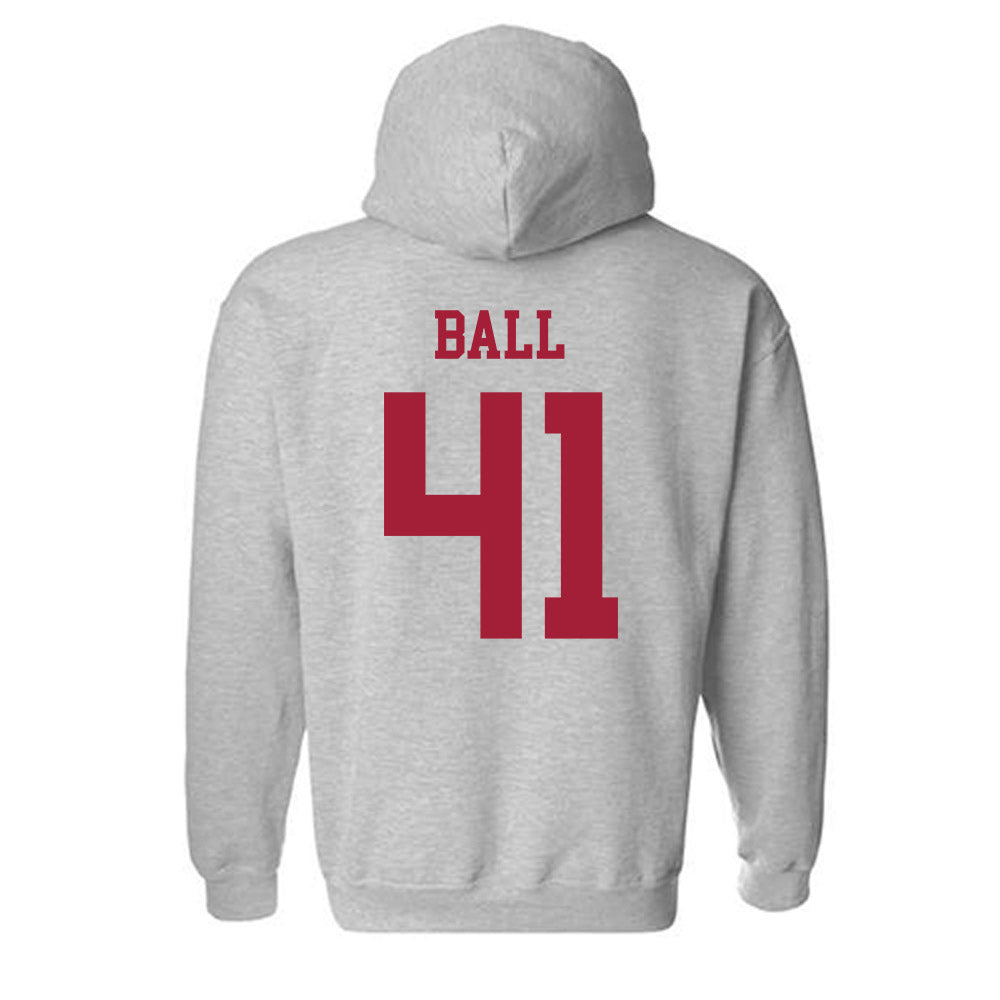 Alabama - NCAA Baseball : Connor Ball - Hooded Sweatshirt