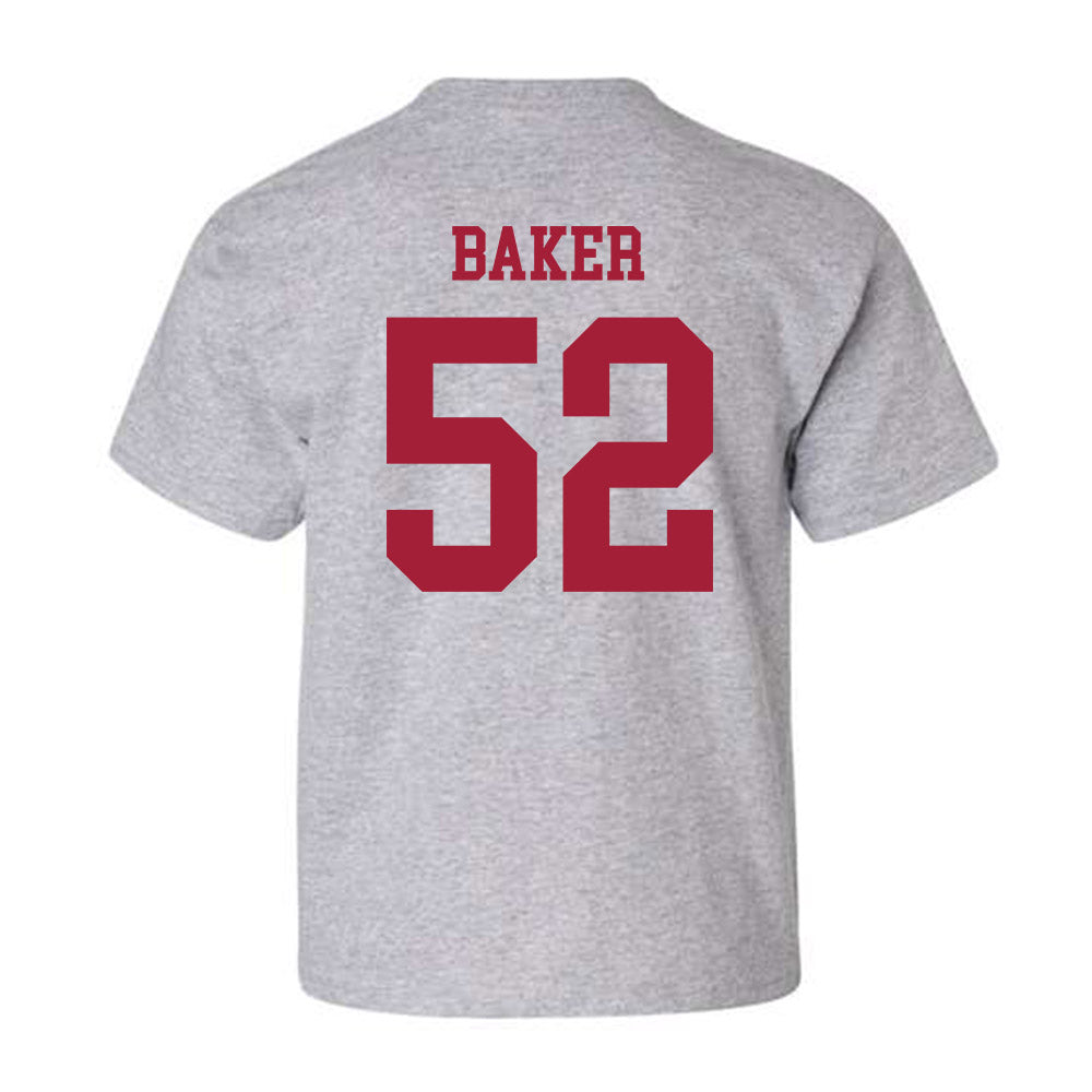 Alabama - NCAA Baseball : Jackson Baker - Youth T-Shirt