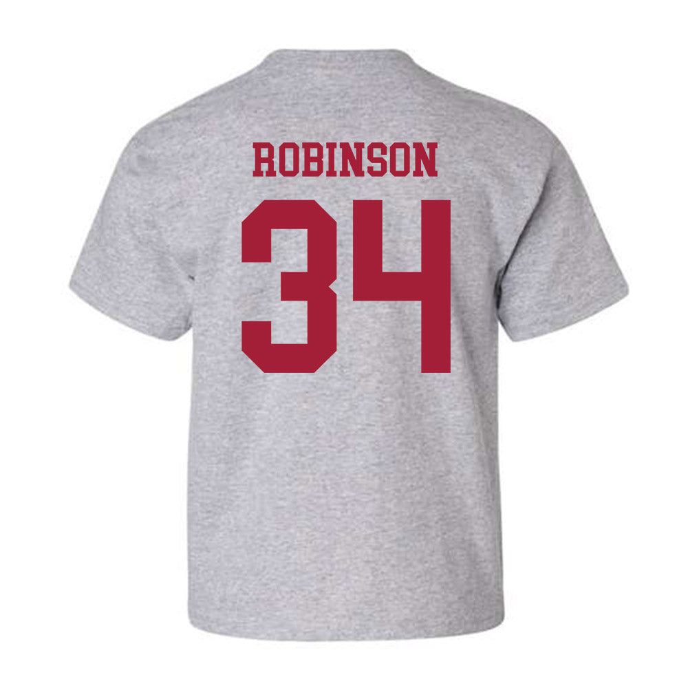 Alabama - NCAA Football : Que Robinson - Classic Youth T-Shirt