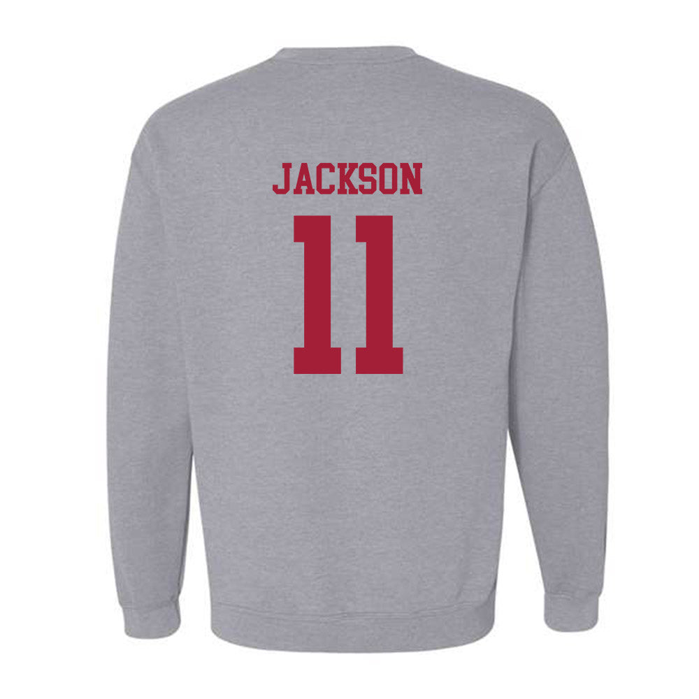 Alabama - NCAA Football : Ian Jackson - Generic Shersey Crewneck Sweatshirt-2