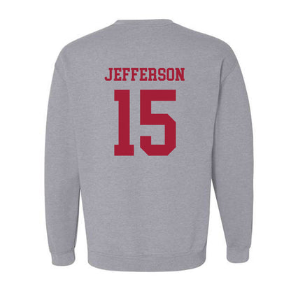 Alabama - NCAA Football : Justin Jefferson - Classic Crewneck Sweatshirt