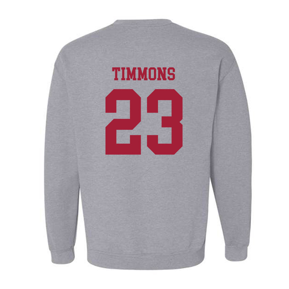 Alabama - NCAA Women's Basketball : Jessica Timmons - Generic Shersey Crewneck Sweatshirt