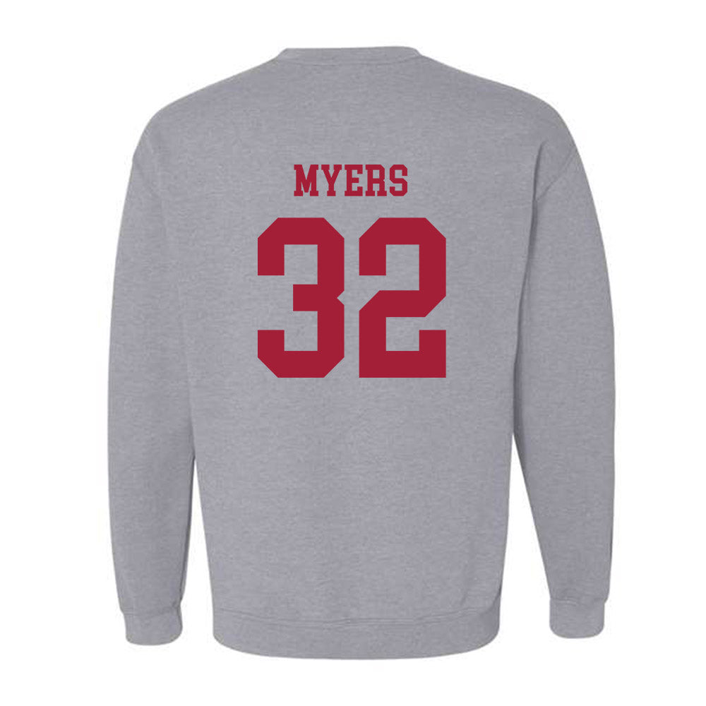 Alabama - NCAA Baseball : Braylon Myers - Crewneck Sweatshirt