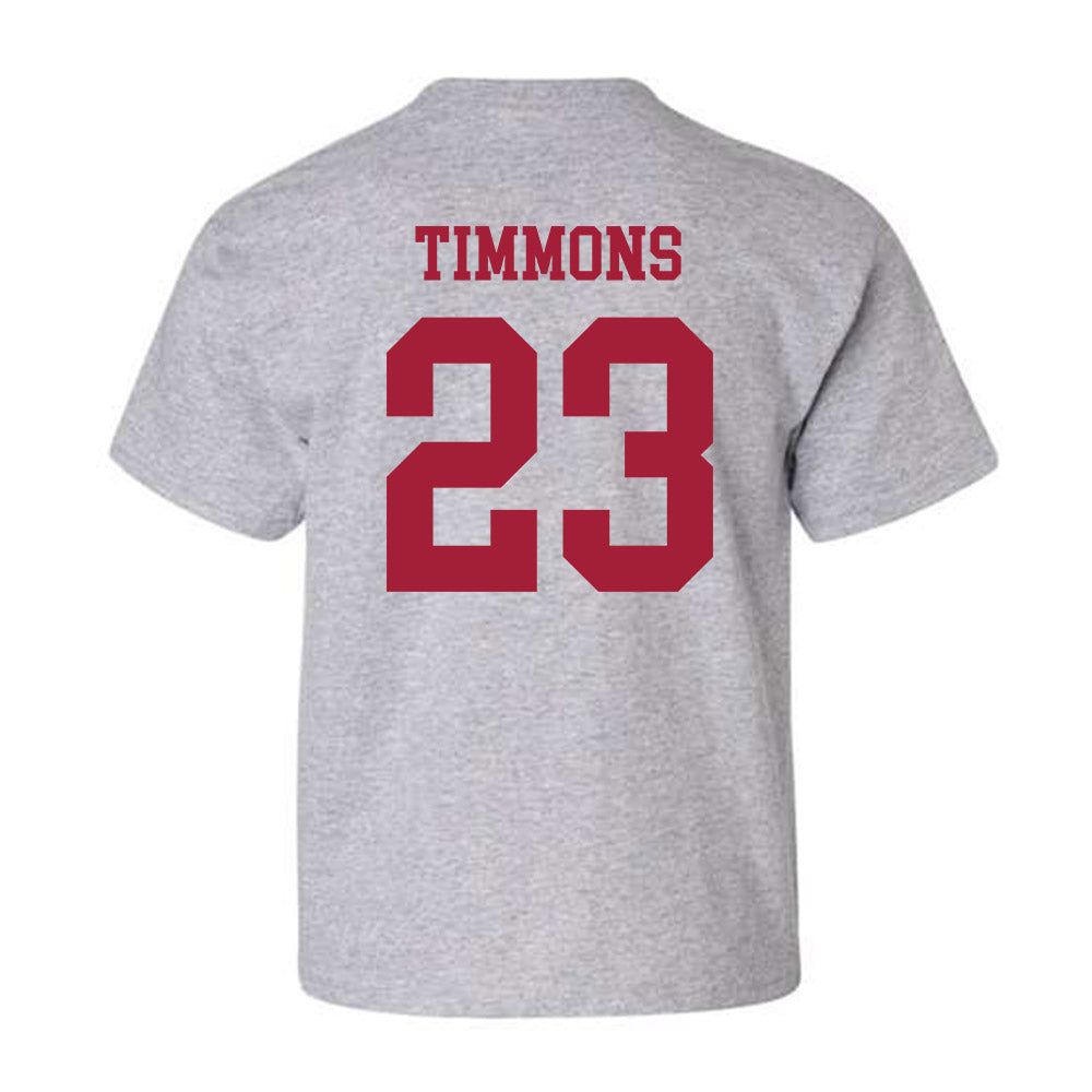 Alabama - NCAA Women's Basketball : Jessica Timmons - Generic Shersey Youth T-Shirt