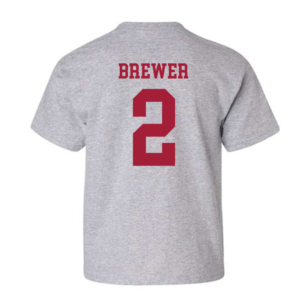 Alabama - NCAA Women's Soccer : Breezie Brewer - Youth T-Shirt