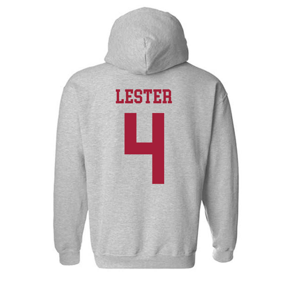 Alabama - NCAA Women's Basketball : Eris Lester - Generic Shersey Hooded Sweatshirt