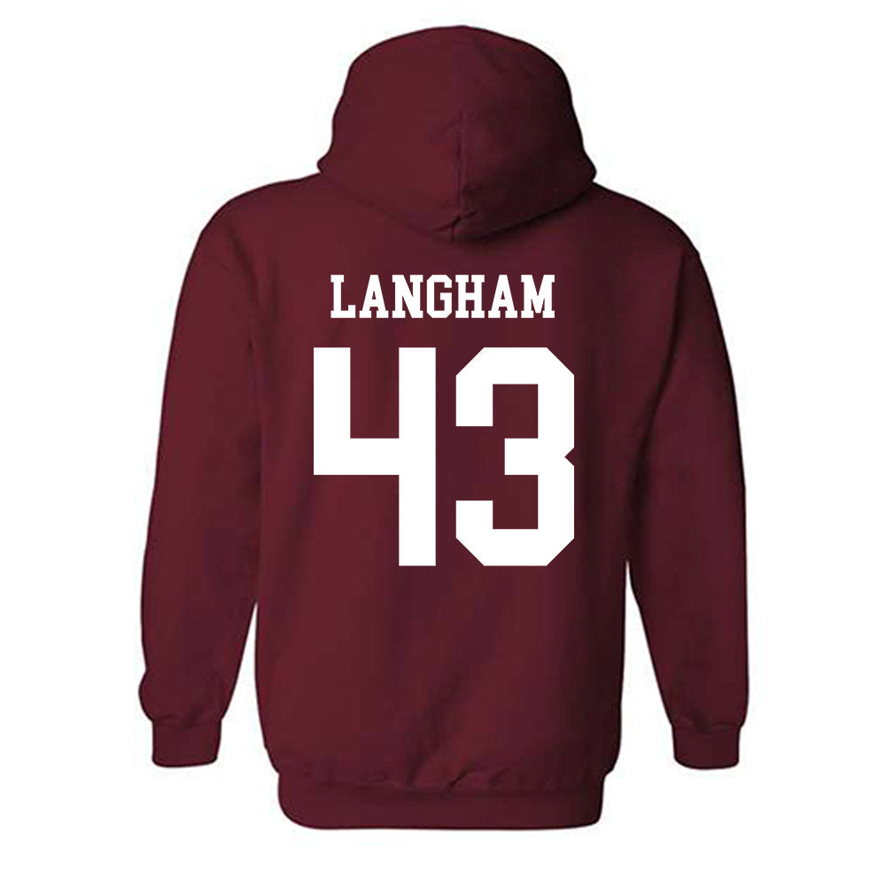 Alabama - Football Alumni : Antonio Langham - Classic Shersey Hooded Sweatshirt