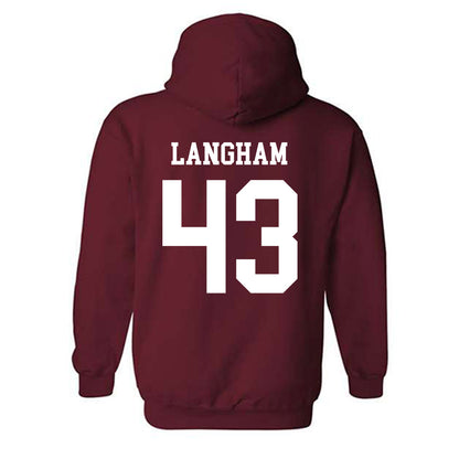 Alabama - Football Alumni : Antonio Langham - Classic Shersey Hooded Sweatshirt