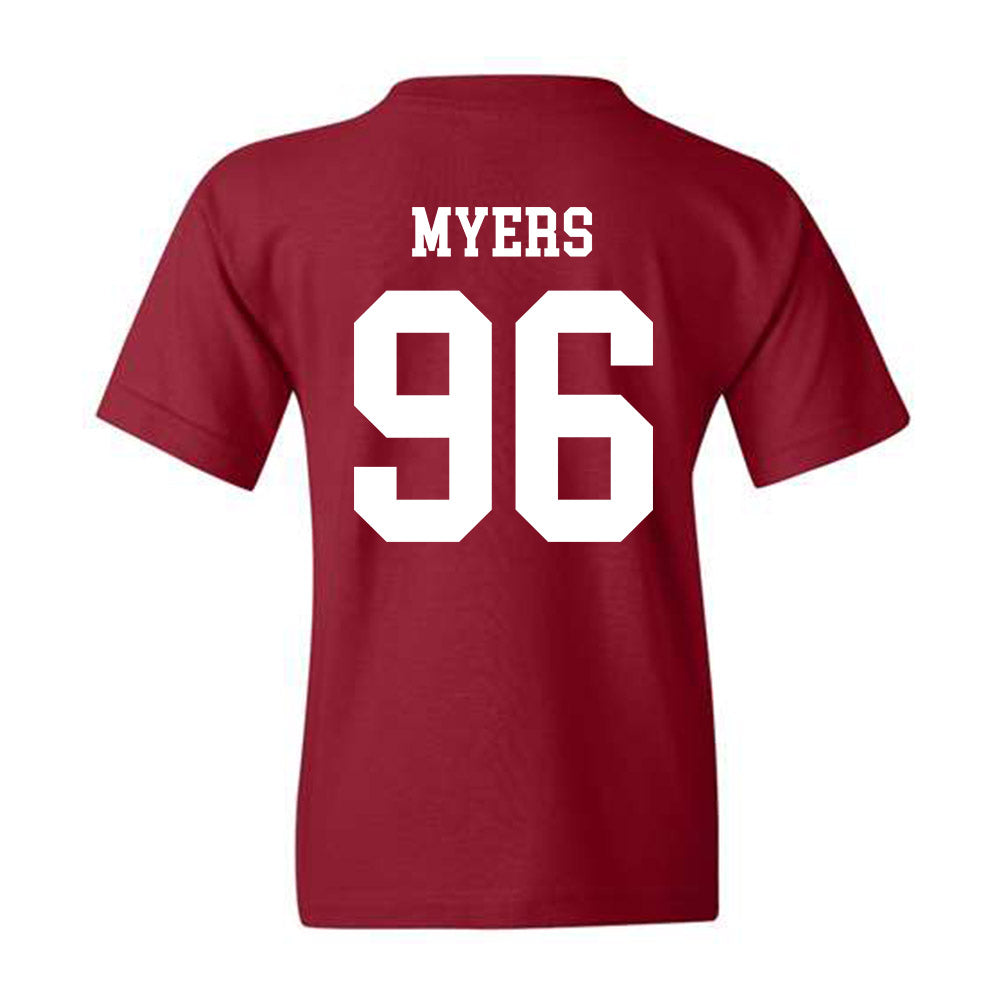 Alabama - Football Alumni : Michael Myers - Classic Shersey Youth T-Shirt