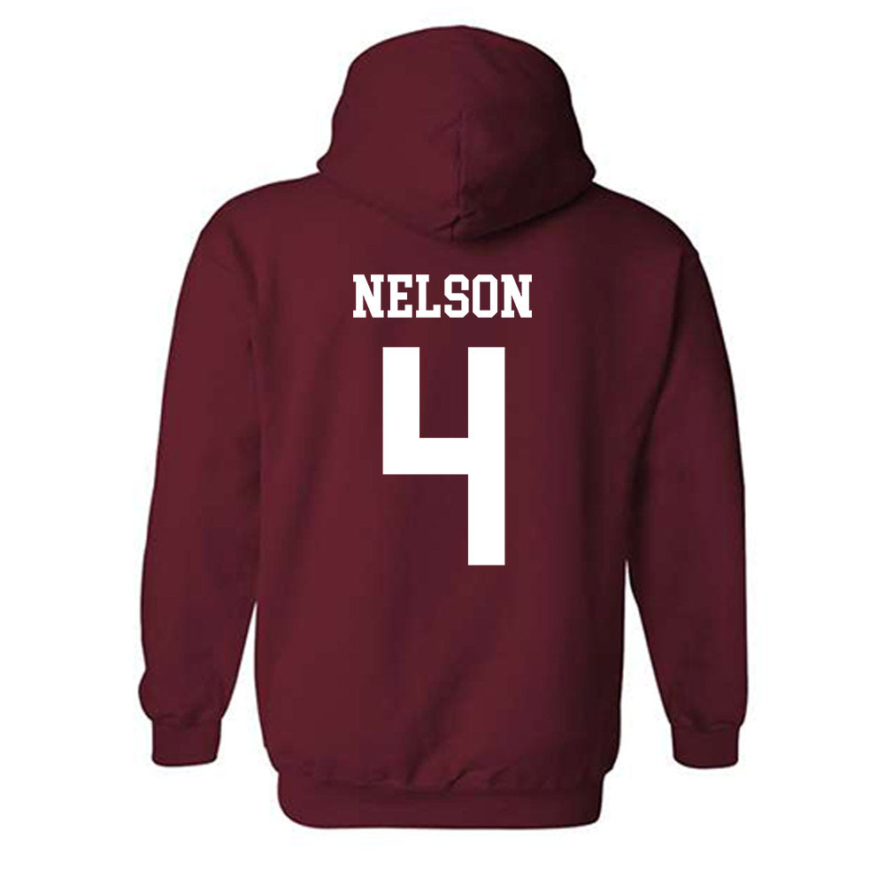 Alabama - NCAA Men's Basketball : Grant Nelson - Classic Shersey Hooded Sweatshirt-1