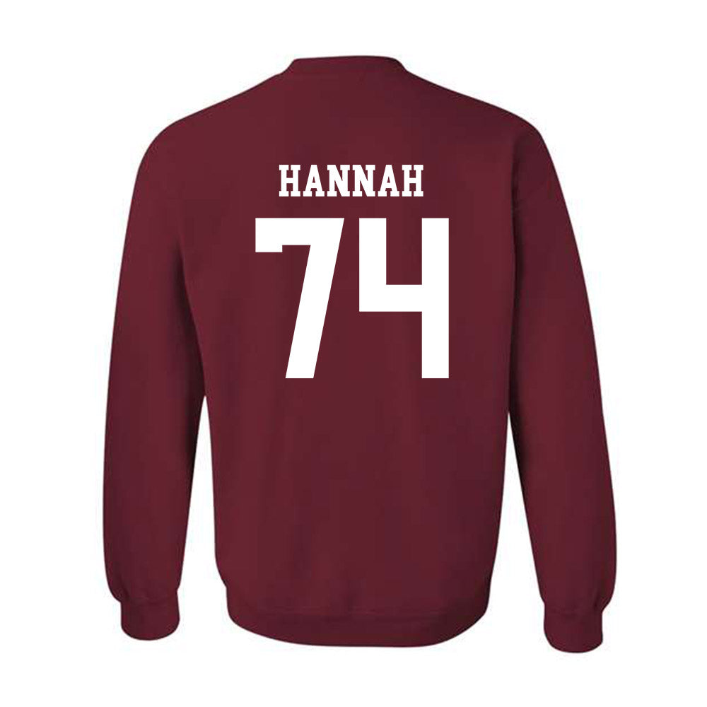 Alabama - Football Alumni : David Hannah - Classic Shersey Crewneck Sweatshirt