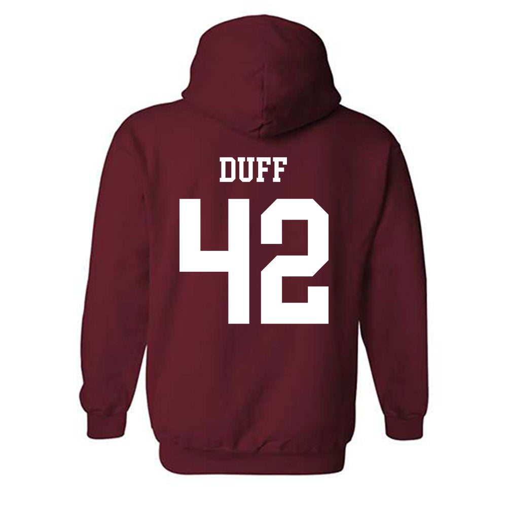 Alabama - NCAA Baseball : Ahmaad Duff - Classic Shersey Hooded Sweatshirt-1