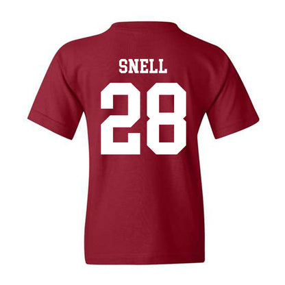 Alabama - NCAA Baseball : Kade Snell - Classic Shersey Youth T-Shirt