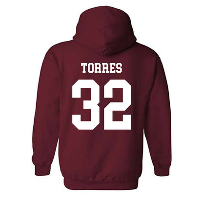 Alabama - NCAA Baseball : Jason Torres - Classic Shersey Hooded Sweatshirt-1