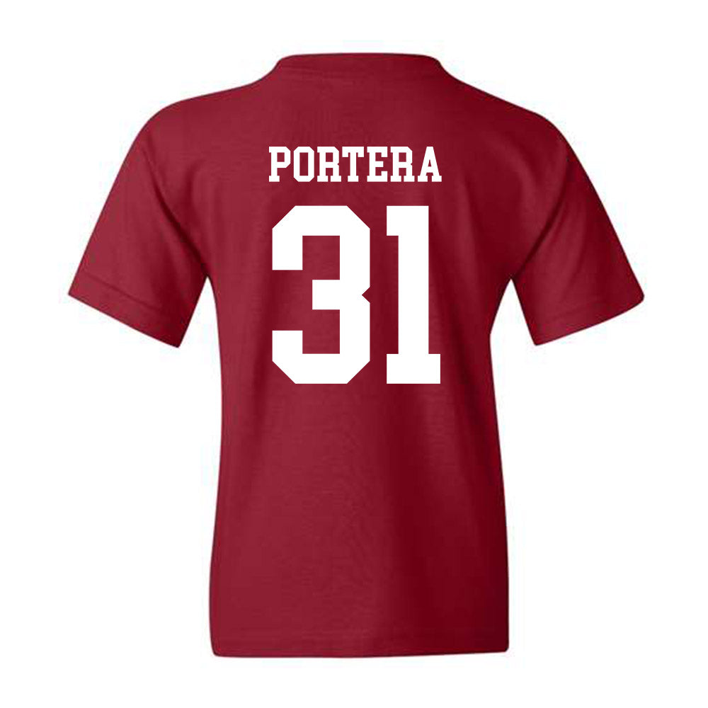 Alabama - NCAA Baseball : Will Portera - Classic Shersey Youth T-Shirt