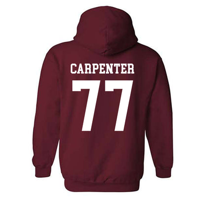 Alabama - Football Alumni : James Carpenter - Classic Shersey Hooded Sweatshirt