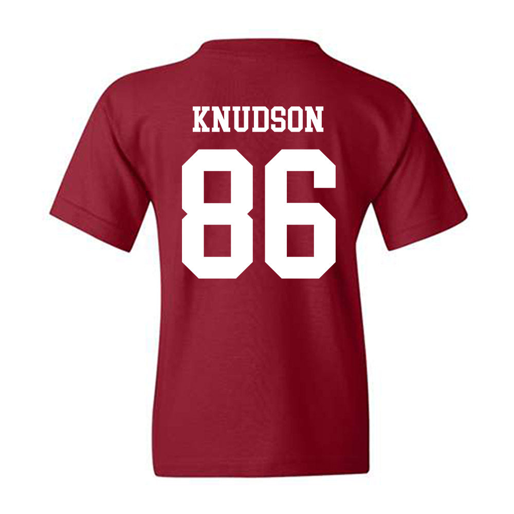 Alabama - NCAA Football : Peter Knudson - Classic Shersey Youth T-Shirt-1