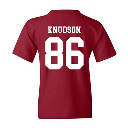Alabama - NCAA Football : Peter Knudson - Classic Shersey Youth T-Shirt-1