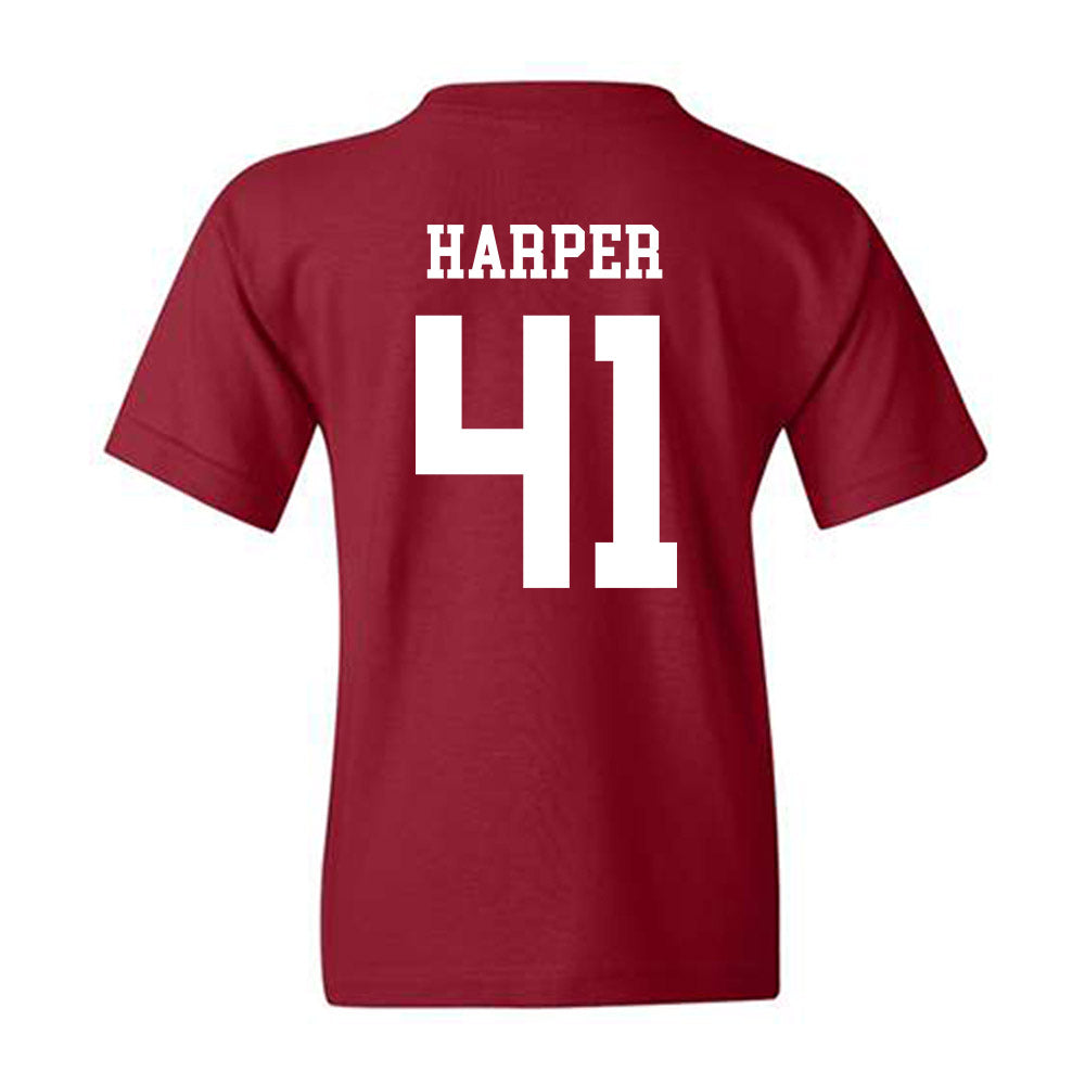 Alabama - Football Alumni : Roman Harper - Classic Shersey Youth T-Shirt-1