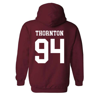 Alabama - Football Alumni : George Thornton - Classic Shersey Hooded Sweatshirt