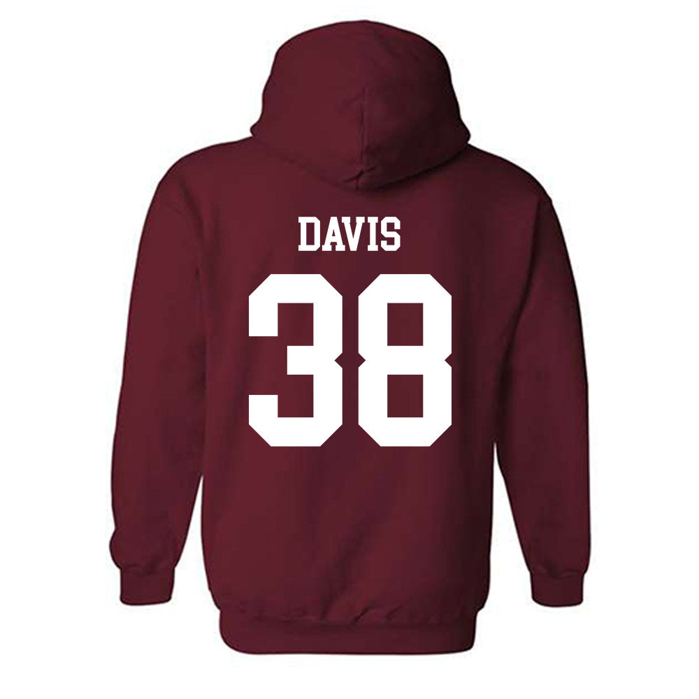 Alabama - Football Alumni : Johnny Davis - Classic Shersey Hooded Sweatshirt
