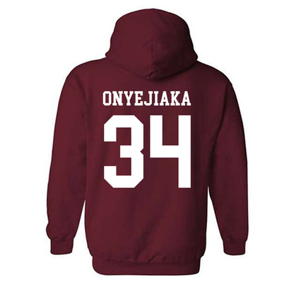 Alabama - NCAA Men's Basketball : Collins Onyejiaka - Classic Shersey Hooded Sweatshirt-1