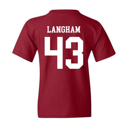 Alabama - Football Alumni : Antonio Langham - Youth T-Shirt