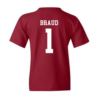 Alabama - Softball Alumni : Kayla Braud - Classic Shersey Youth T-Shirt