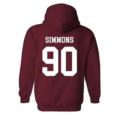 Alabama - NCAA Football : London Simmons - Classic Shersey Hooded Sweatshirt-1