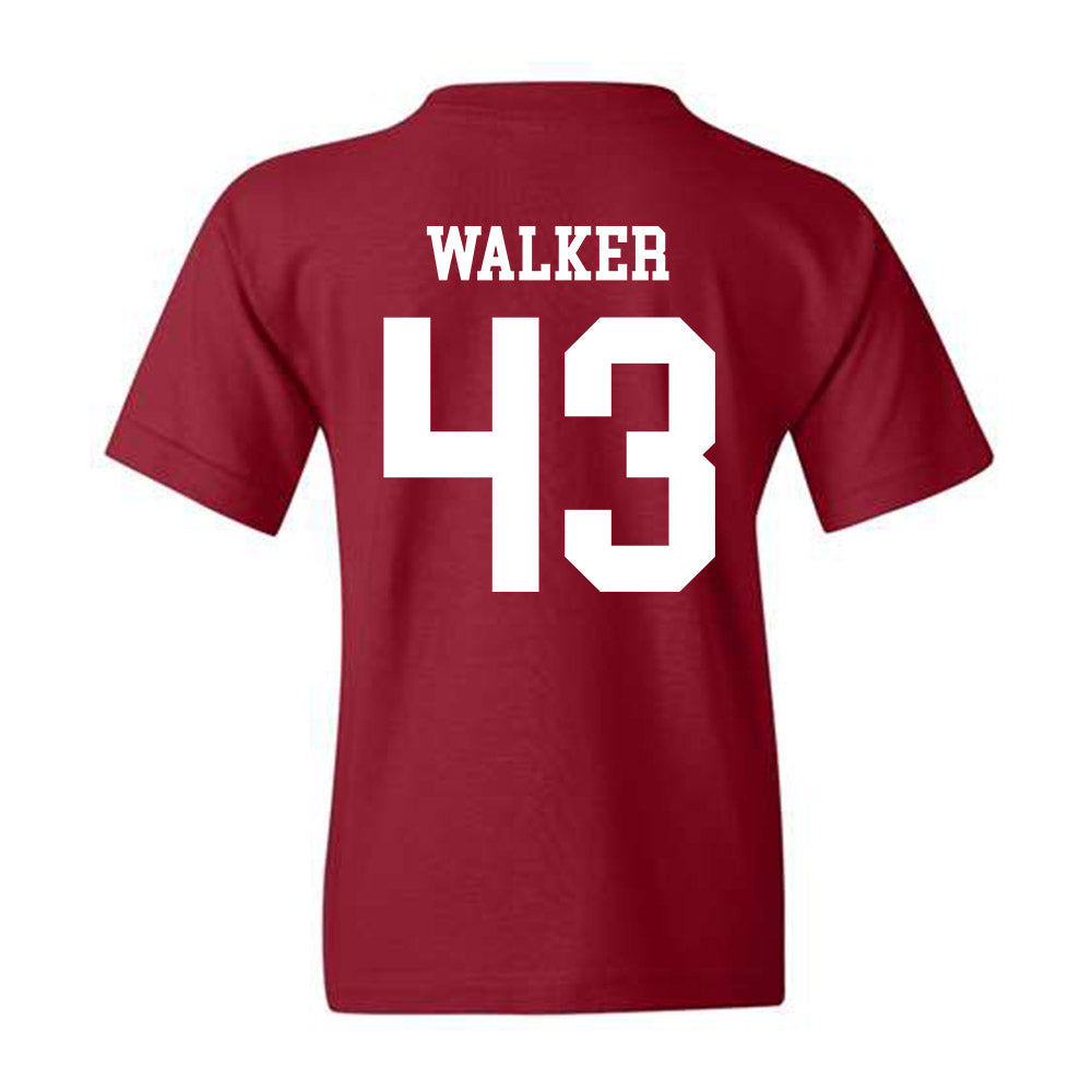 Alabama - Football Alumni : AJ Walker - Classic Shersey Youth T-Shirt