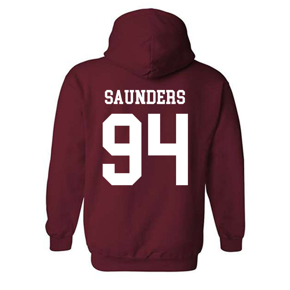 Alabama - Football Alumni : Keith Saunders - Classic Shersey Hooded Sweatshirt